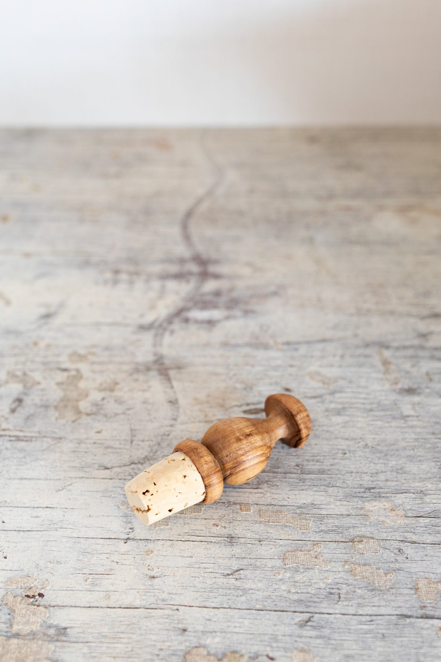 Olive Wood Bottle Stopper