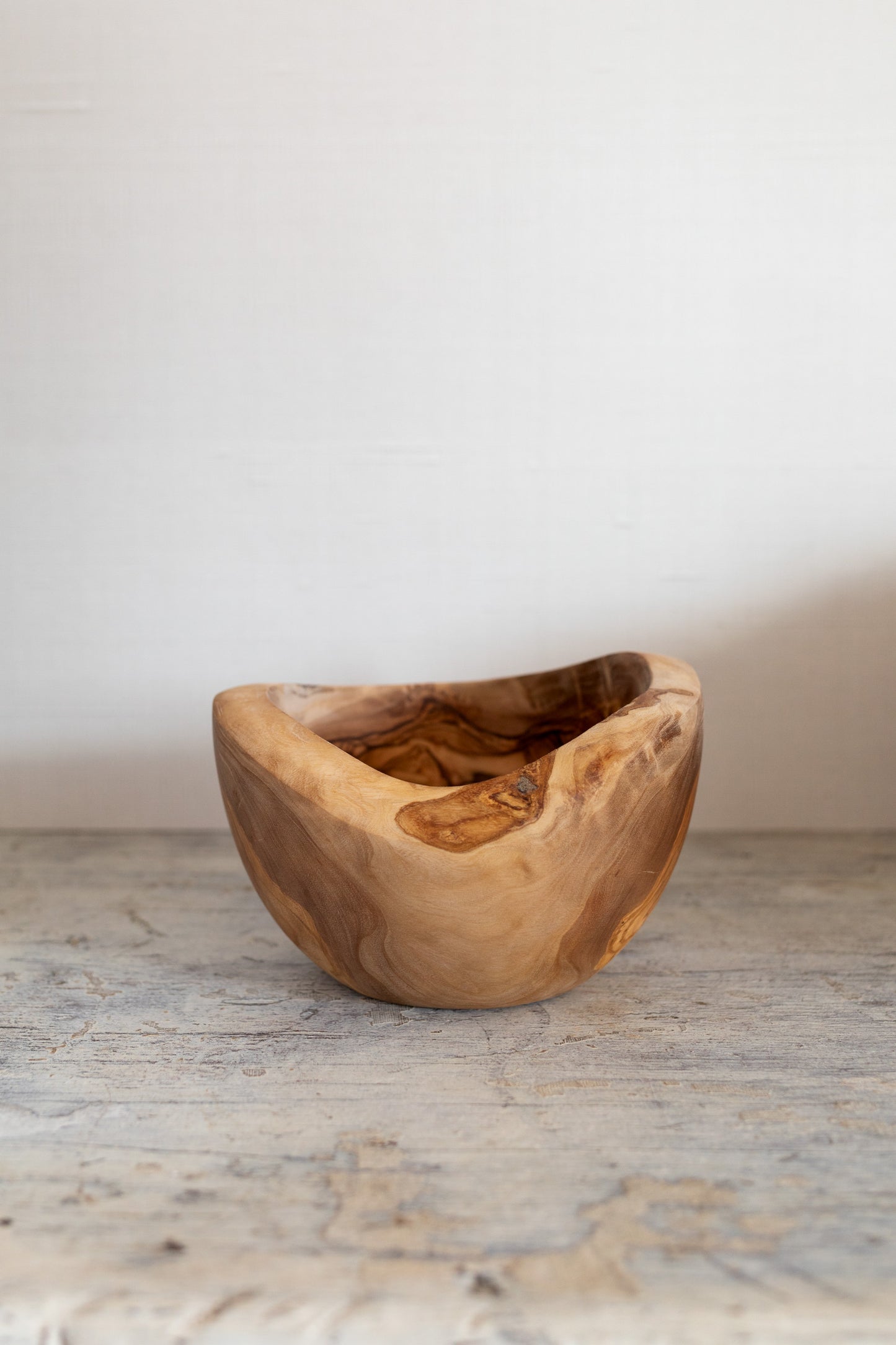 Rustic Olive Wood Small Bowl