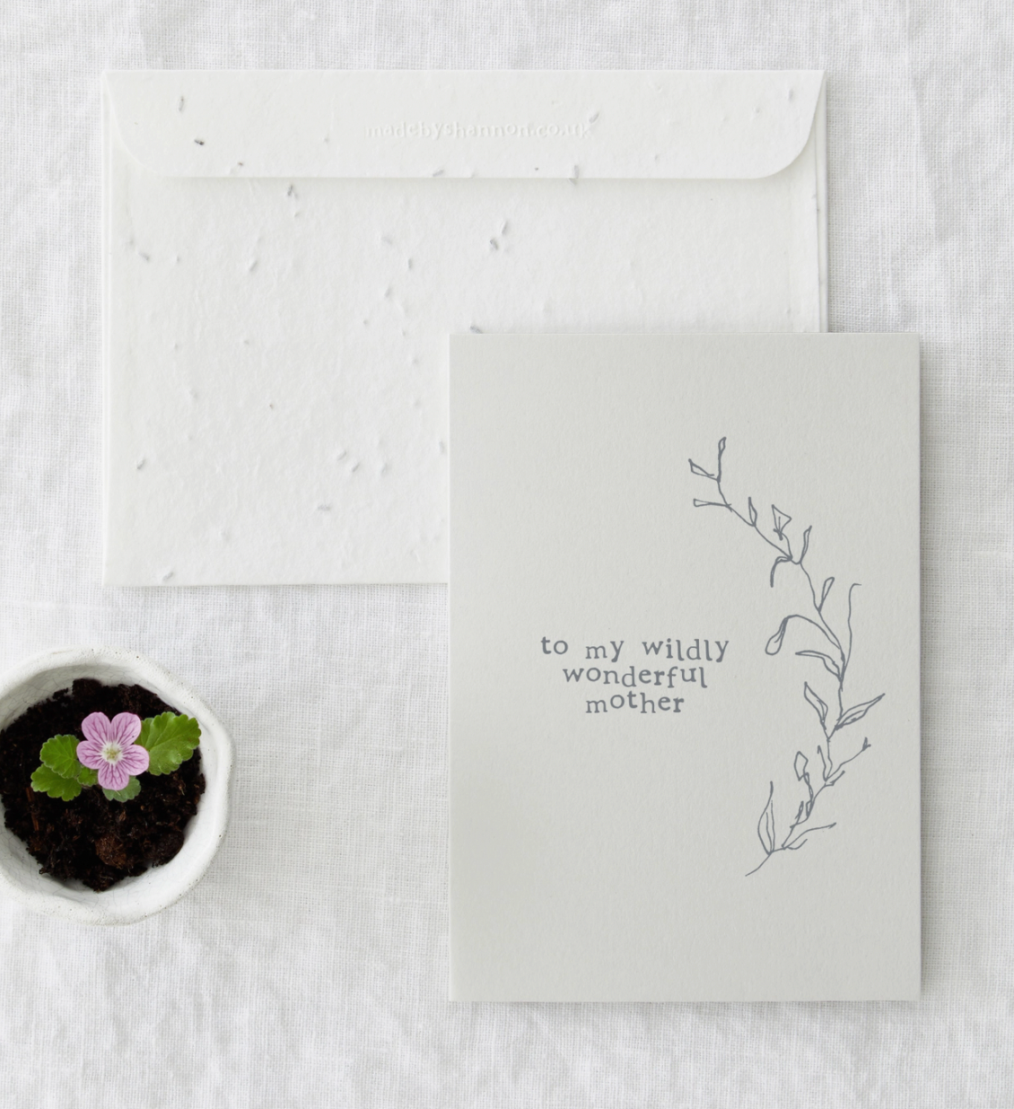 Wildly Wonderful Mother's Day Card & Seeded Envelope