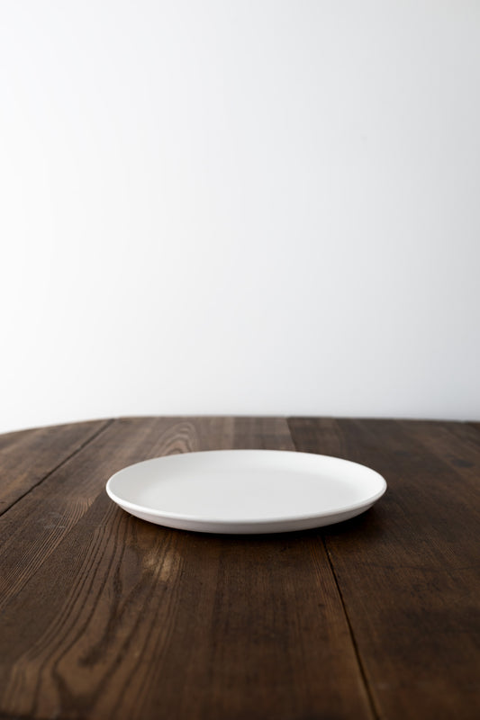 Edan Stoneware Flat Dinner Plate