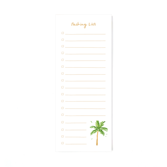 Kita Packing List Notepad