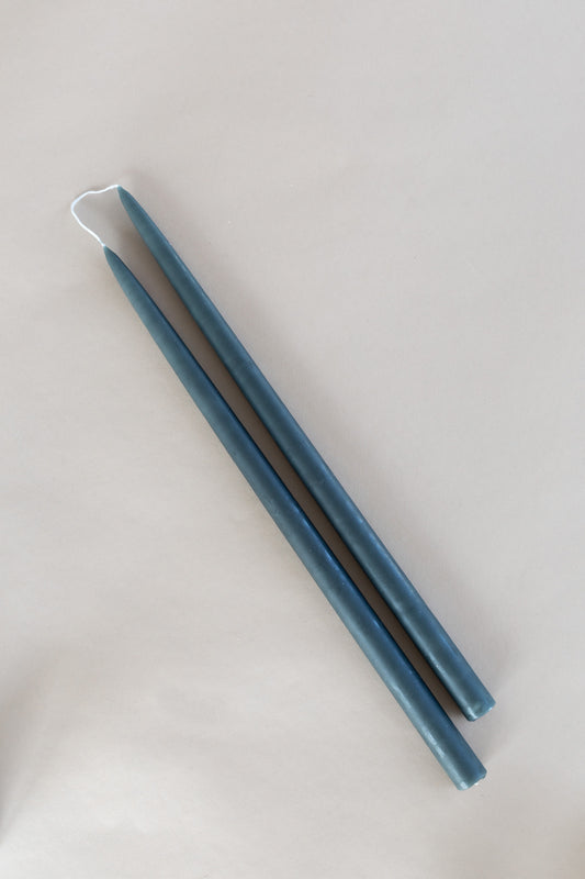 Midnight Taper Candle Pair - 16"