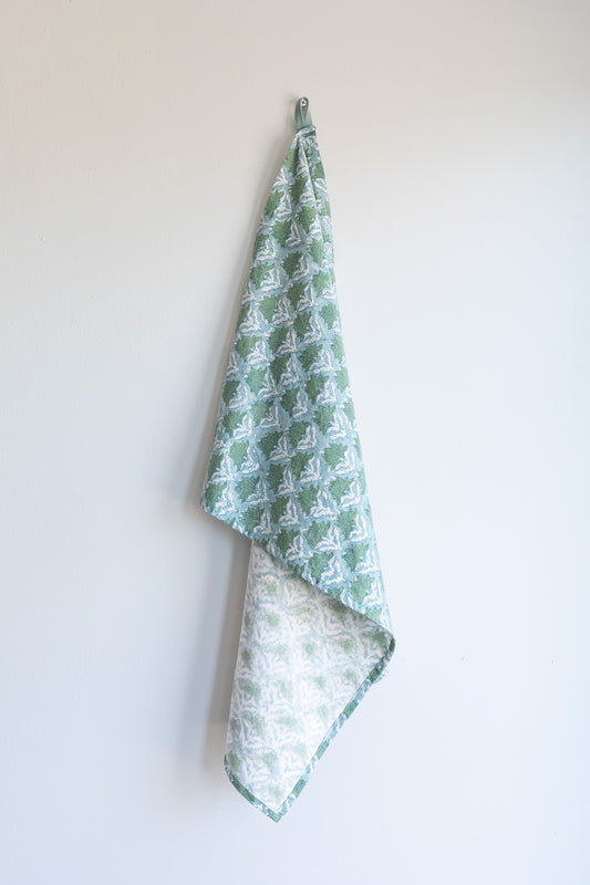 Dusty Rose Mineral Tea Towel